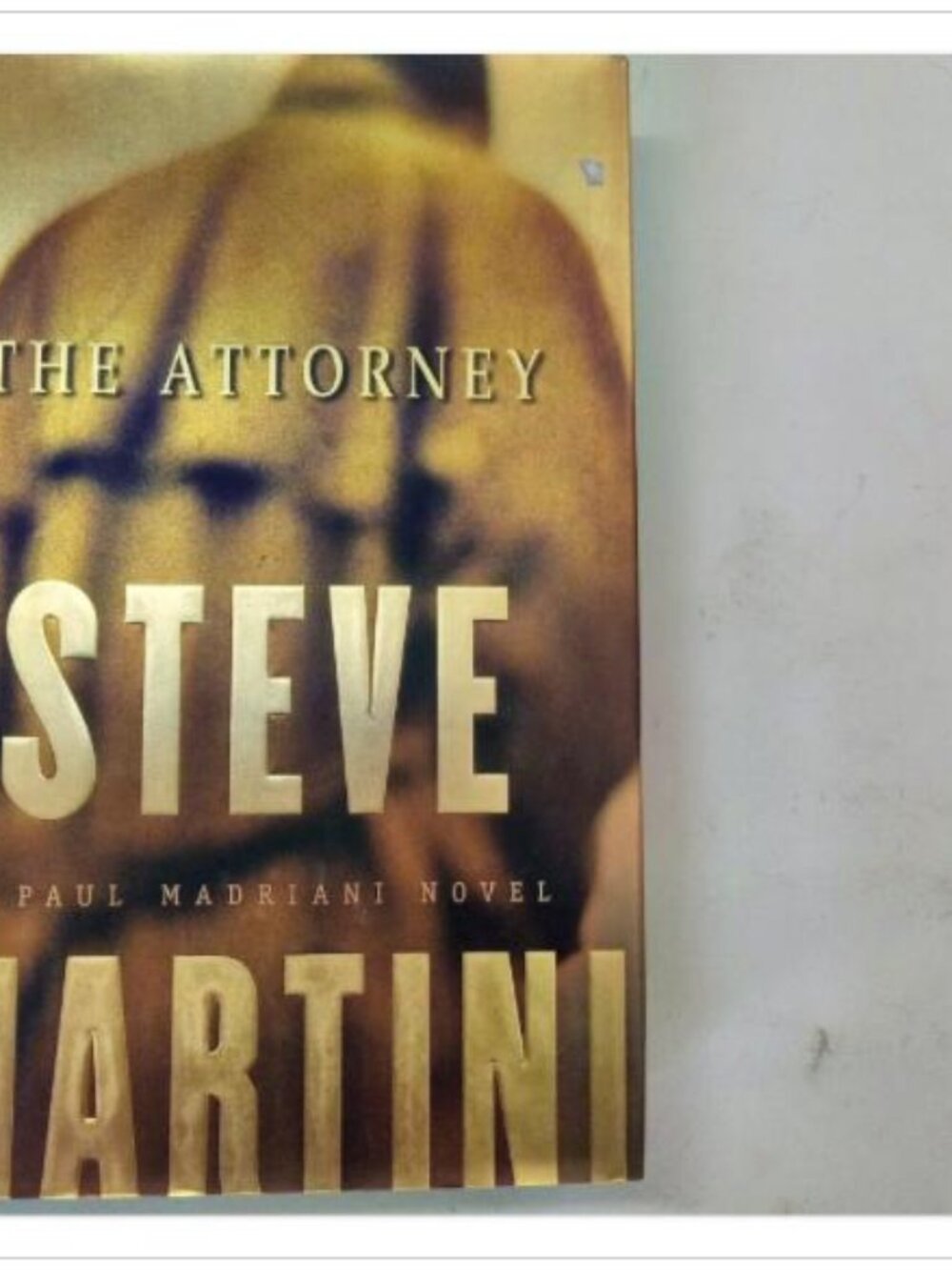 The Attorney A Paul Madriani Novel Legal Thriller Putnam 2000 HC